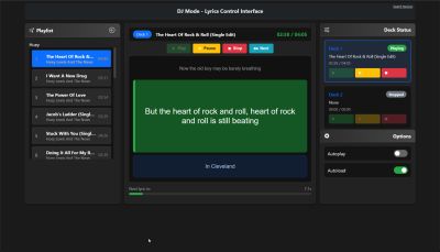 Fully controllable via the built in web server, so you don't even have to use the desktop app!
