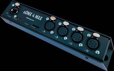 DMXKing eDMX4 MAX Art-Net / sACN node