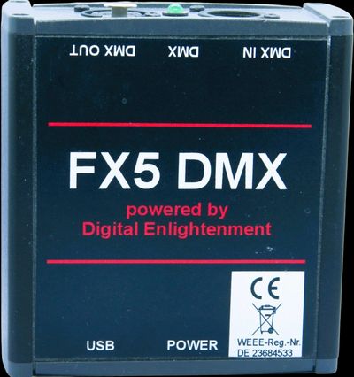 FX5 FX5 DMX USB DMX interface