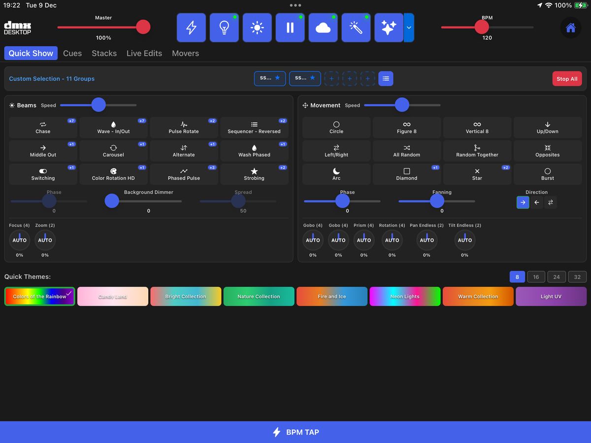 DMXDesktop Mobile | Wireless Lighting Control App for iOS & Android ...