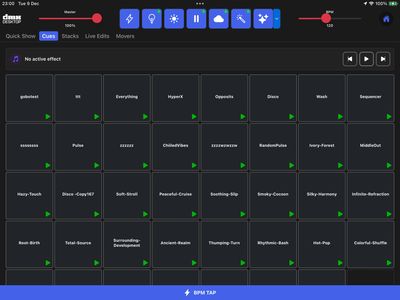 Cues Panel - Access your entire cue library with transport controls