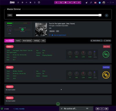 DMXDesktop DJ Mode Interface