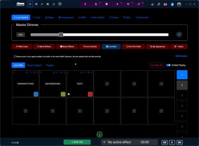 Live Edit Trigger Buttons