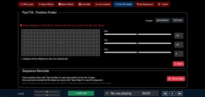 Pan/Tilt Finder