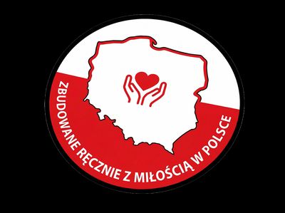 Zbudowane ręcznie z miłością w Polsce