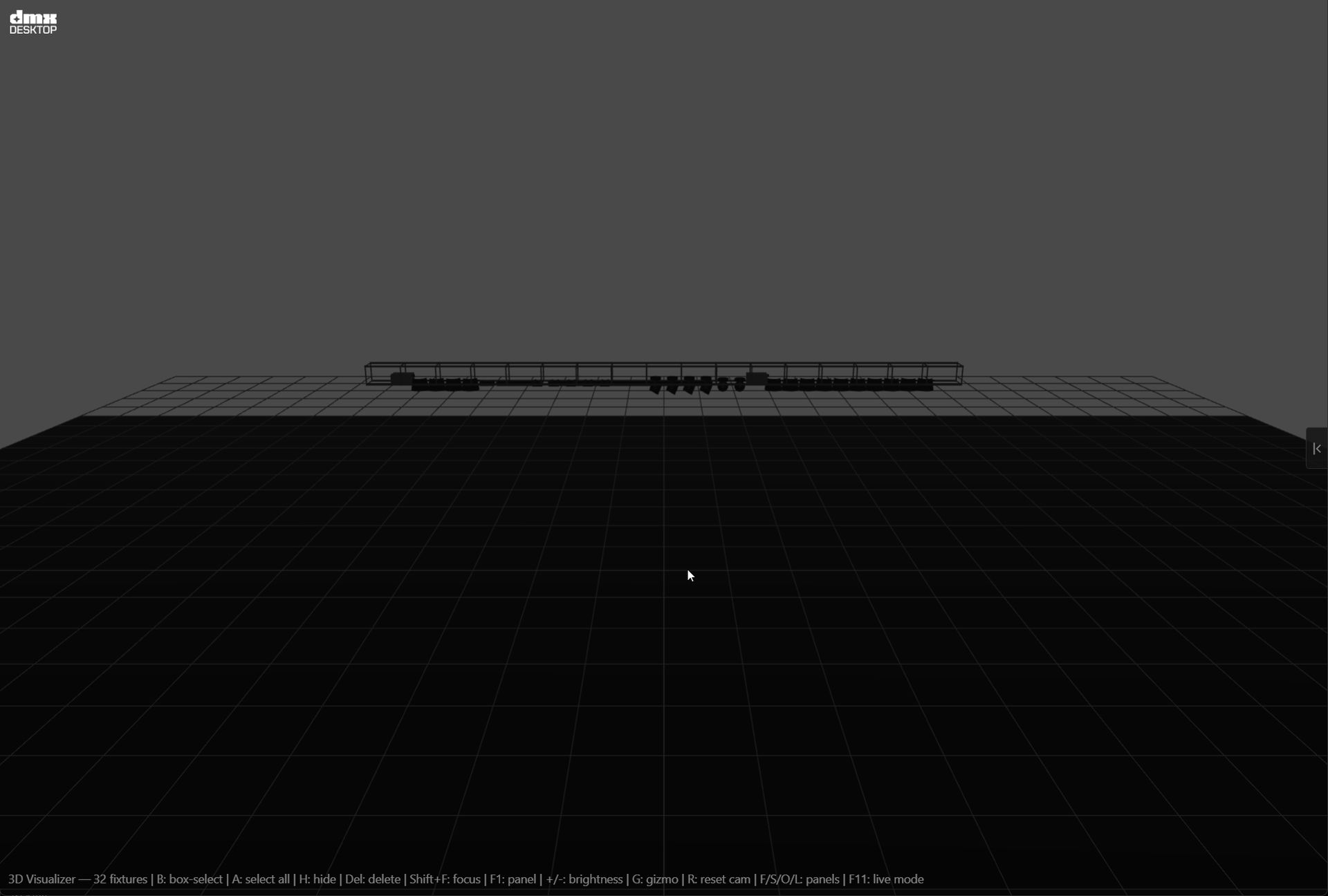 Built-In 3D Lighting Visualizer - DMXDesktop